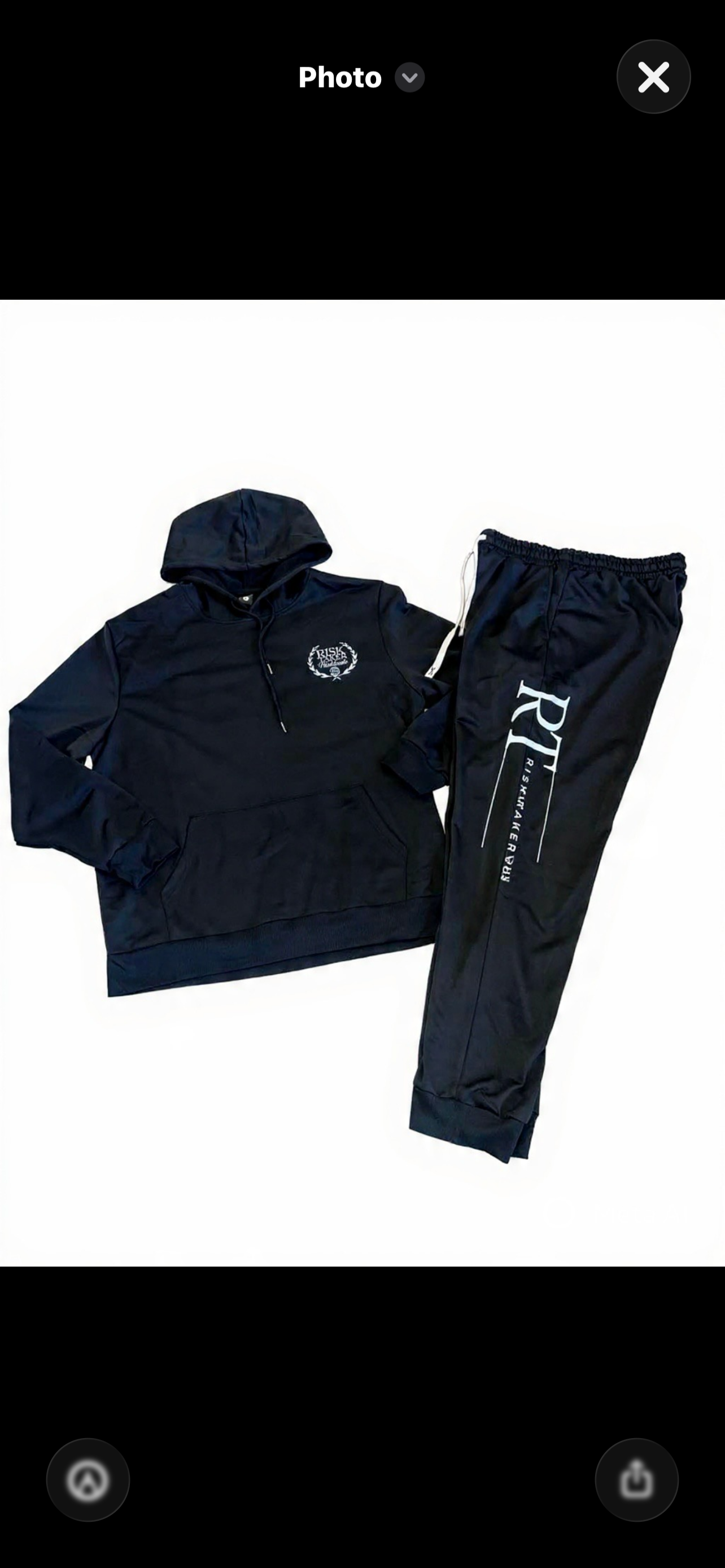 Hoodie Set Black