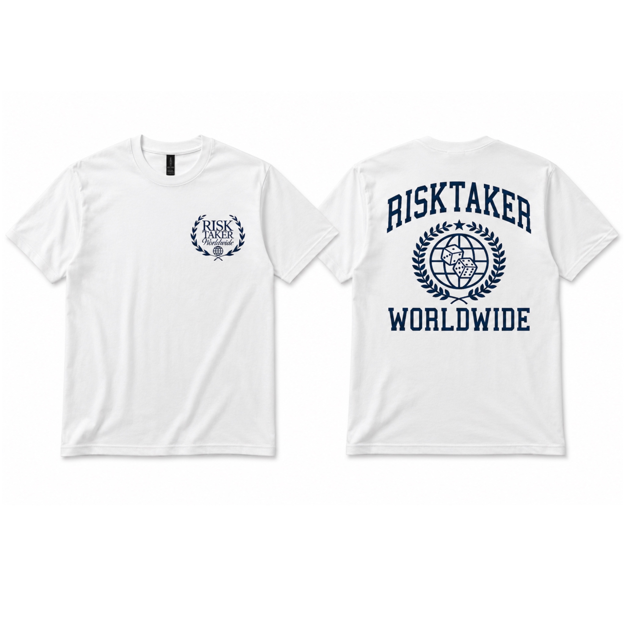 RiskTaker Worldwide Tee: Black